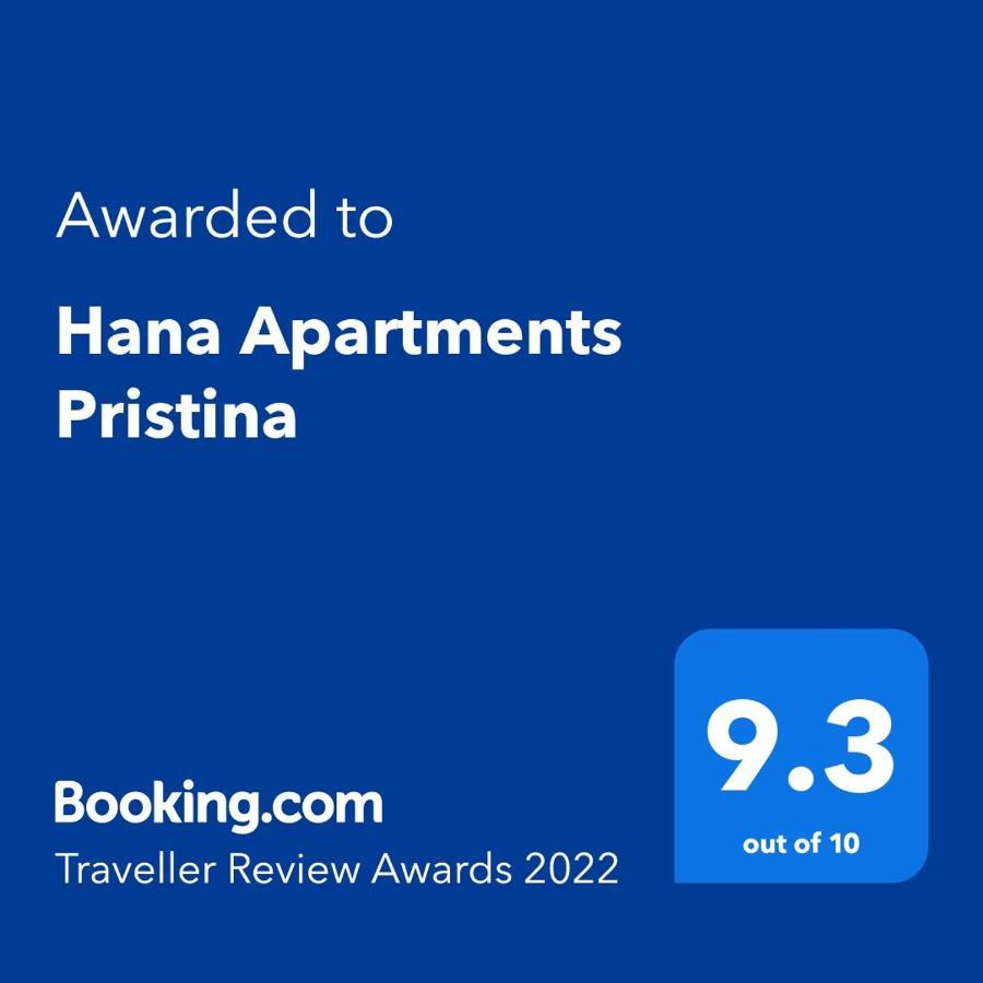 Hana Apartments Prishtina Pristina Esterno foto